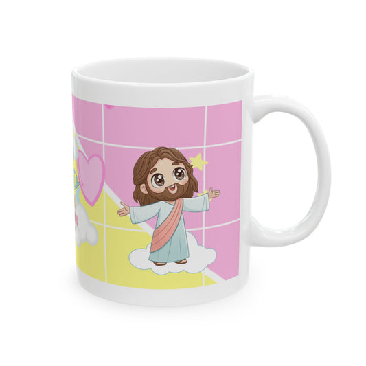 Taza “Todo lo puedo en Cristo” | Cerámica 11oz y 15oz