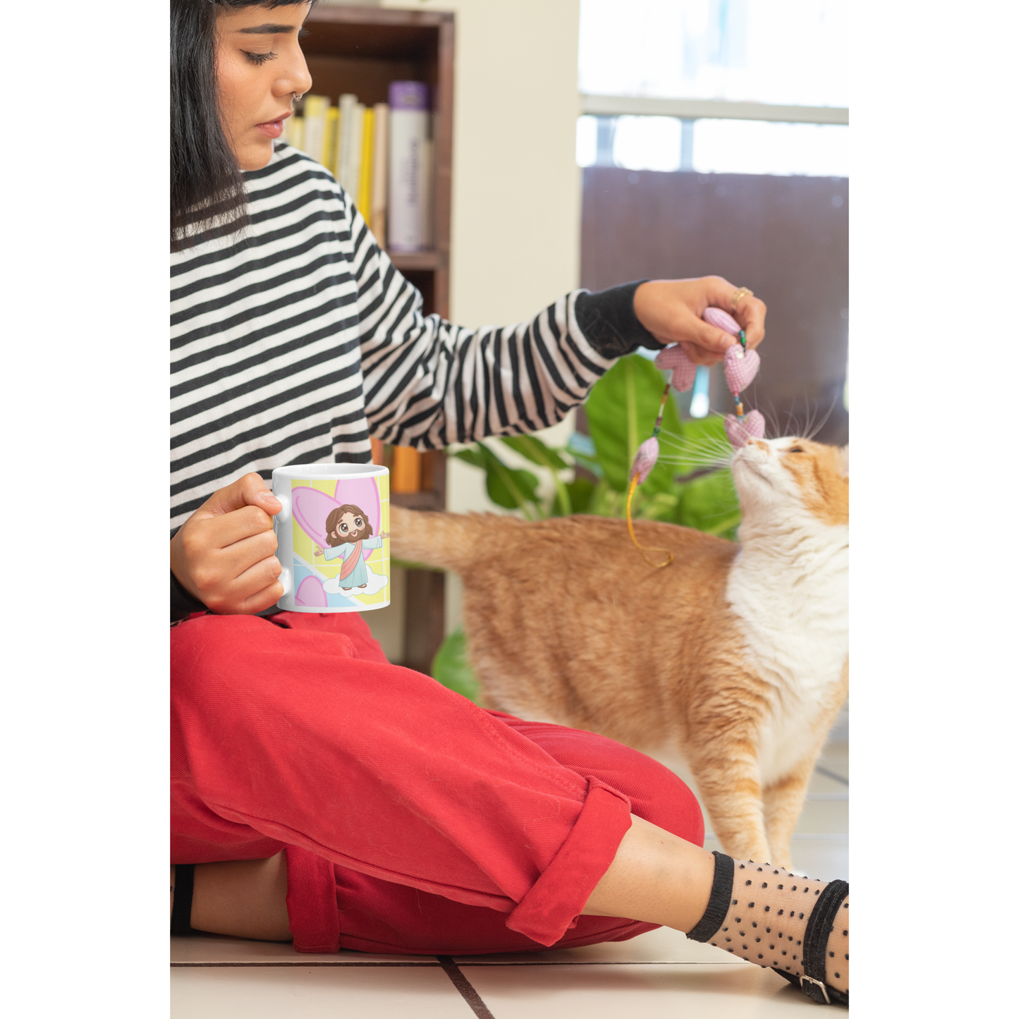 Taza “Todo lo puedo en Cristo” | Cerámica 11oz y 15oz
